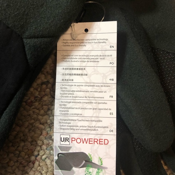 🆕 The North Face Men’s Fleece Patch Gloves Black - Picture 8 of 11